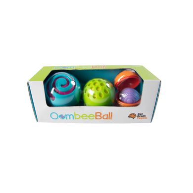 Іграшка-сортер сенсорна Сфери Омбі Fat Brain Toys Oombee Ball (F230ML)