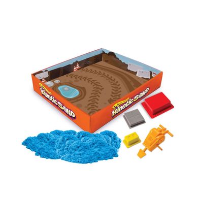 Набір піску для дитячої творчості - Kinetic Sand Construction Zone, 71417-2
