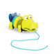 Іграшка-каталка на мотузочці Battat Крокодил Клац-клаус (BX1674Z)