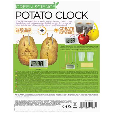 Набір для досліджень 4M Картопляний годинник (00-03275)