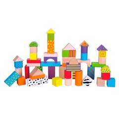 Деревянные кубики Viga Toys Узорчатые блоки 50 шт., 3 см (59695)