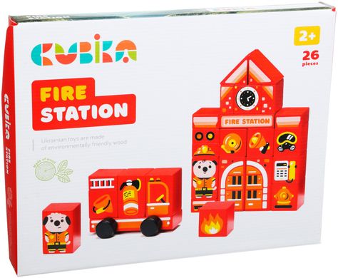 Конструктор Cubika Fire station LDK3 (15139)