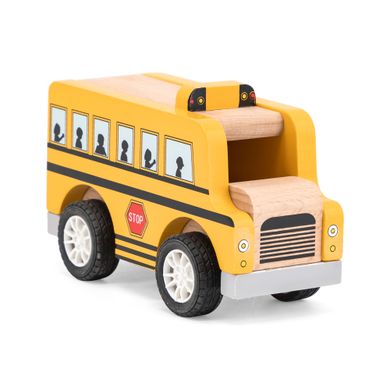 Деревянная машинка Viga Toys Школьный автобус (44514)
