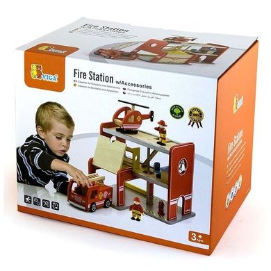 Игровой набор Viga Toys "Пожарная станция" (50828)