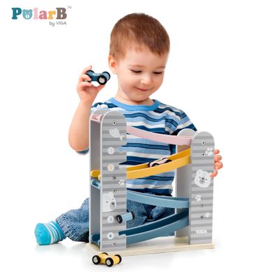 Деревянный игровой набор Viga Toys PolarB Автотрек (44013)