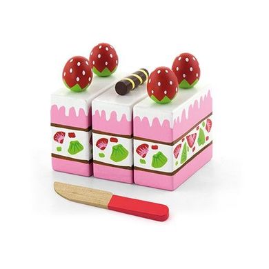 Игровой набор Viga Toys "Клубничный торт" (51324)