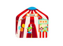 Деревянная книга Hape Цирк E3017